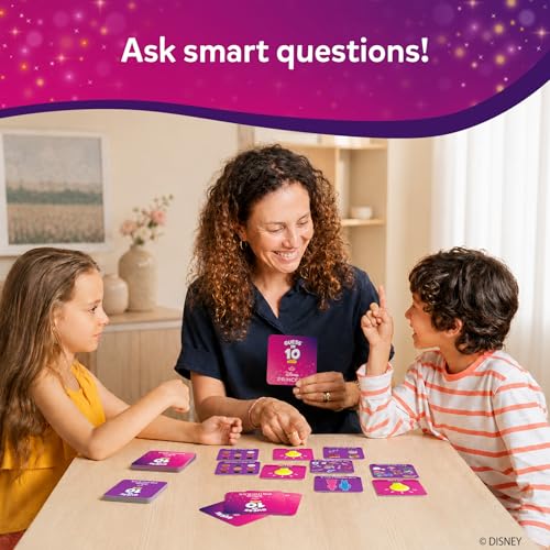 Skillmatics Guess in 10 Junior: Disney Princess Card Game - Fun Guessing Game for Kids Ages 3-6