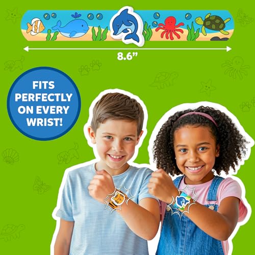 Skillmatics Snap Bandz – DIY Animal Jewelry Craft Kit for Kids Ages 4-10