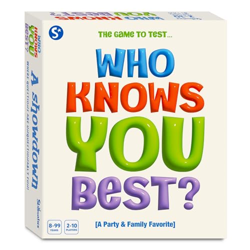 Skillmatics Who Knows You Best? Card Game – Hilarious Family Party Game for 2-10 Players, Ages 8+ (2025 Edition)