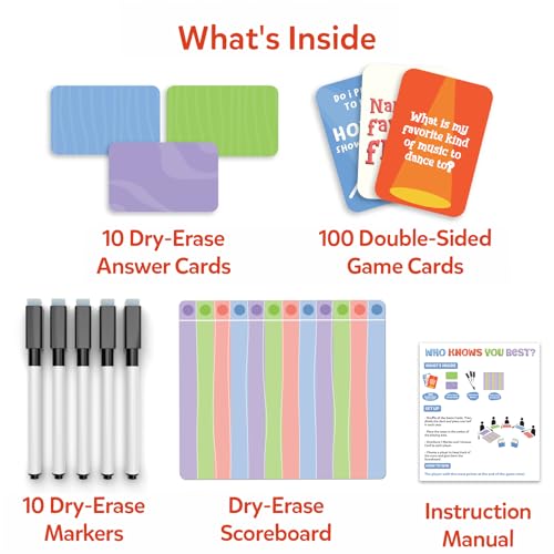 Skillmatics Who Knows You Best? Card Game – Hilarious Family Party Game for 2-10 Players, Ages 8+ (2025 Edition)