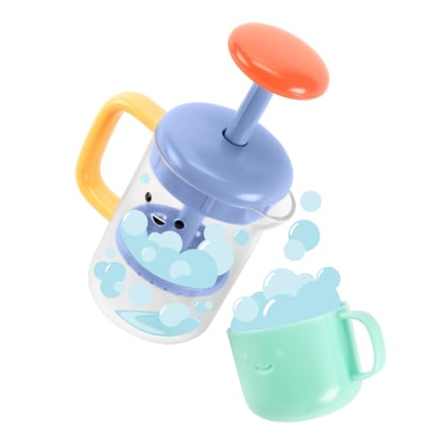 Skip Hop Café Bubble & Foam Bath Toy Set – Bubble Foamer, Squirtie & Cup for Toddlers 12m+