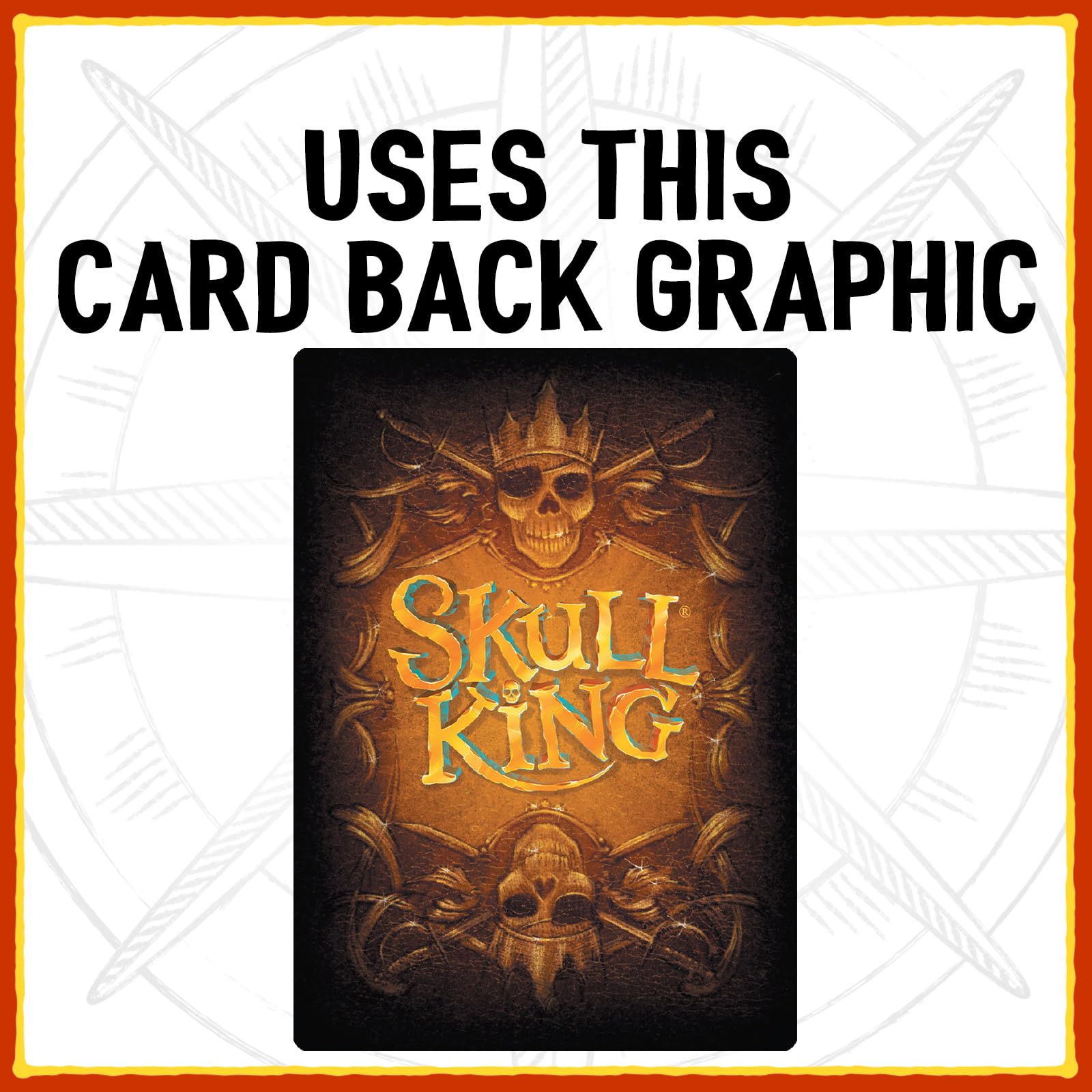 Skull King – Pirate Trick-Taking Card Game for 2-8 Players, Ages 8+