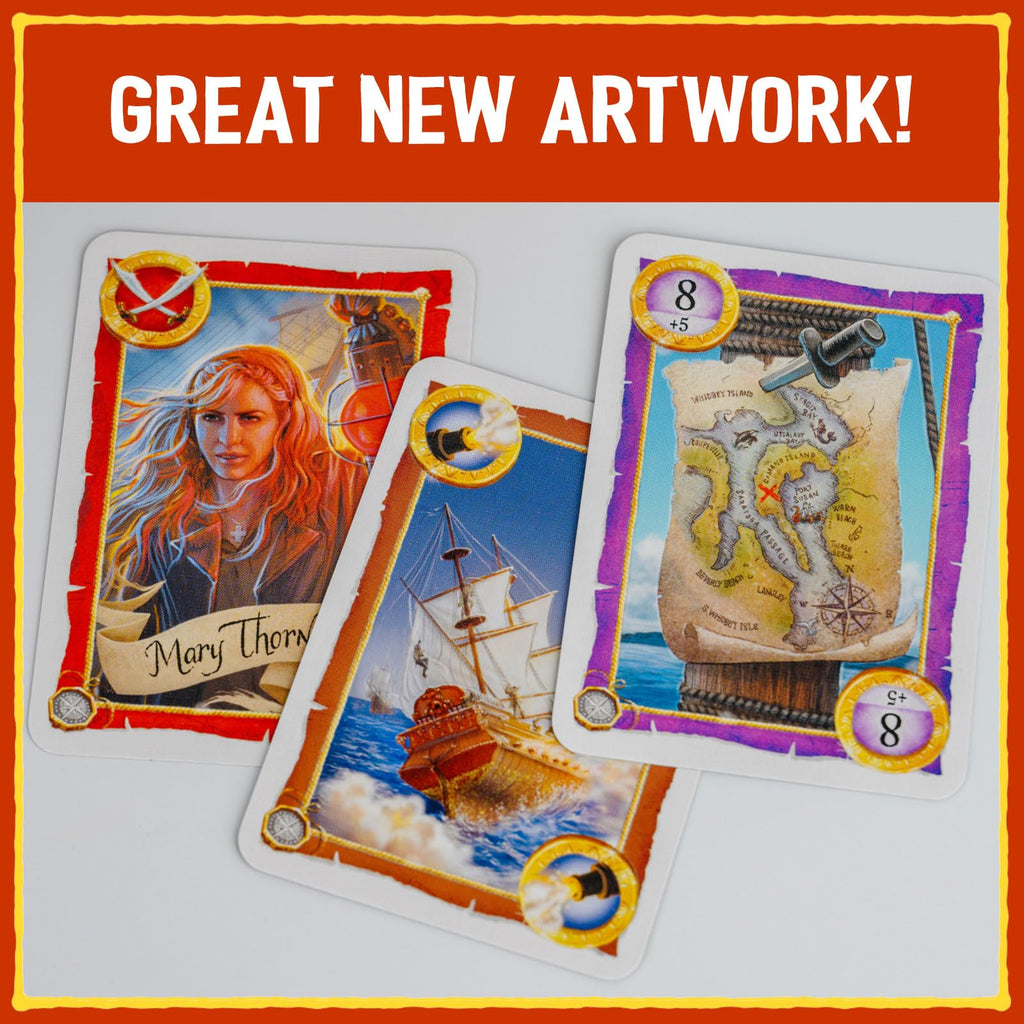 Skull King – Pirate Trick-Taking Card Game for 2-8 Players, Ages 8+