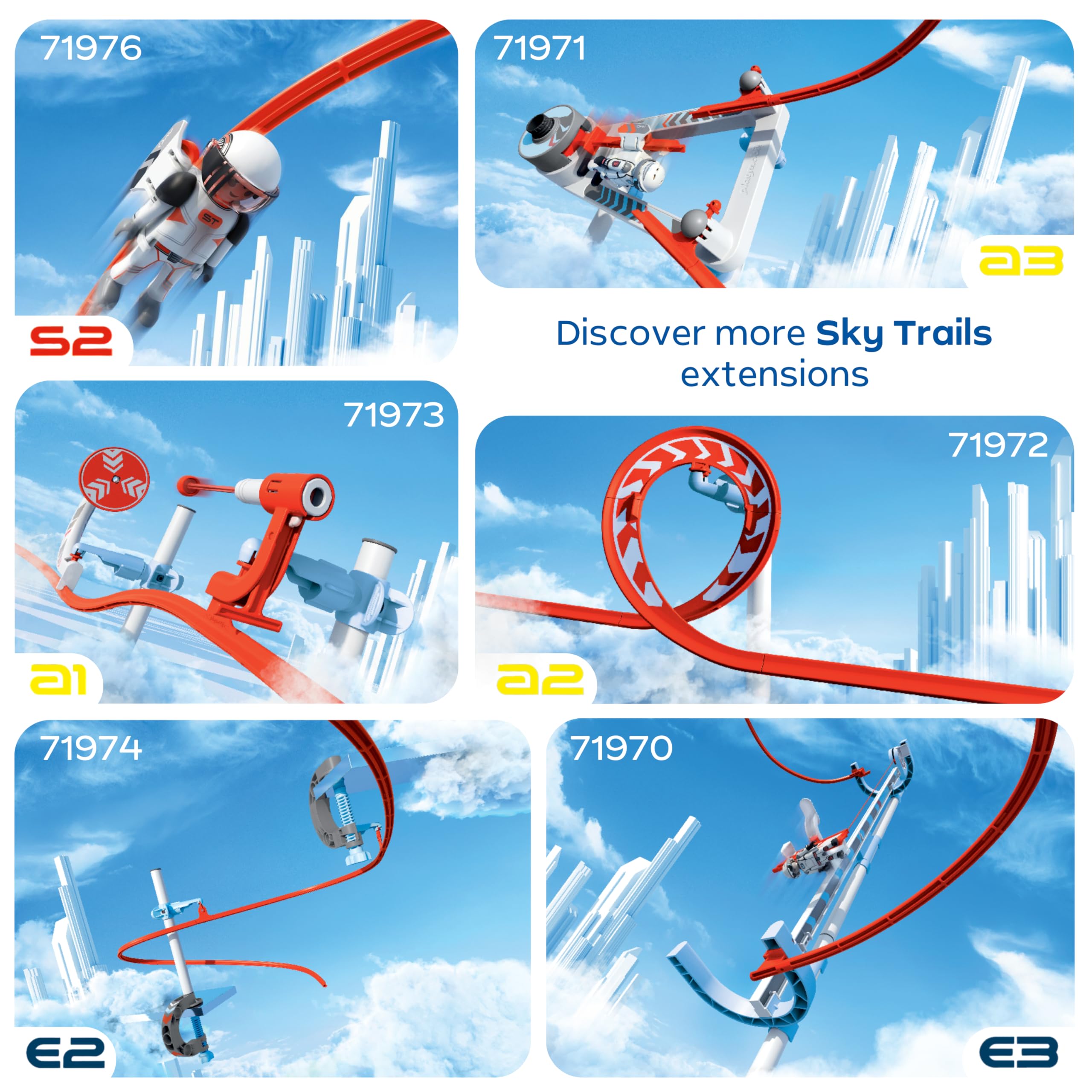 Sky Trails Construction Accessory Pack – Expand Your Racing Track with More Connectors
