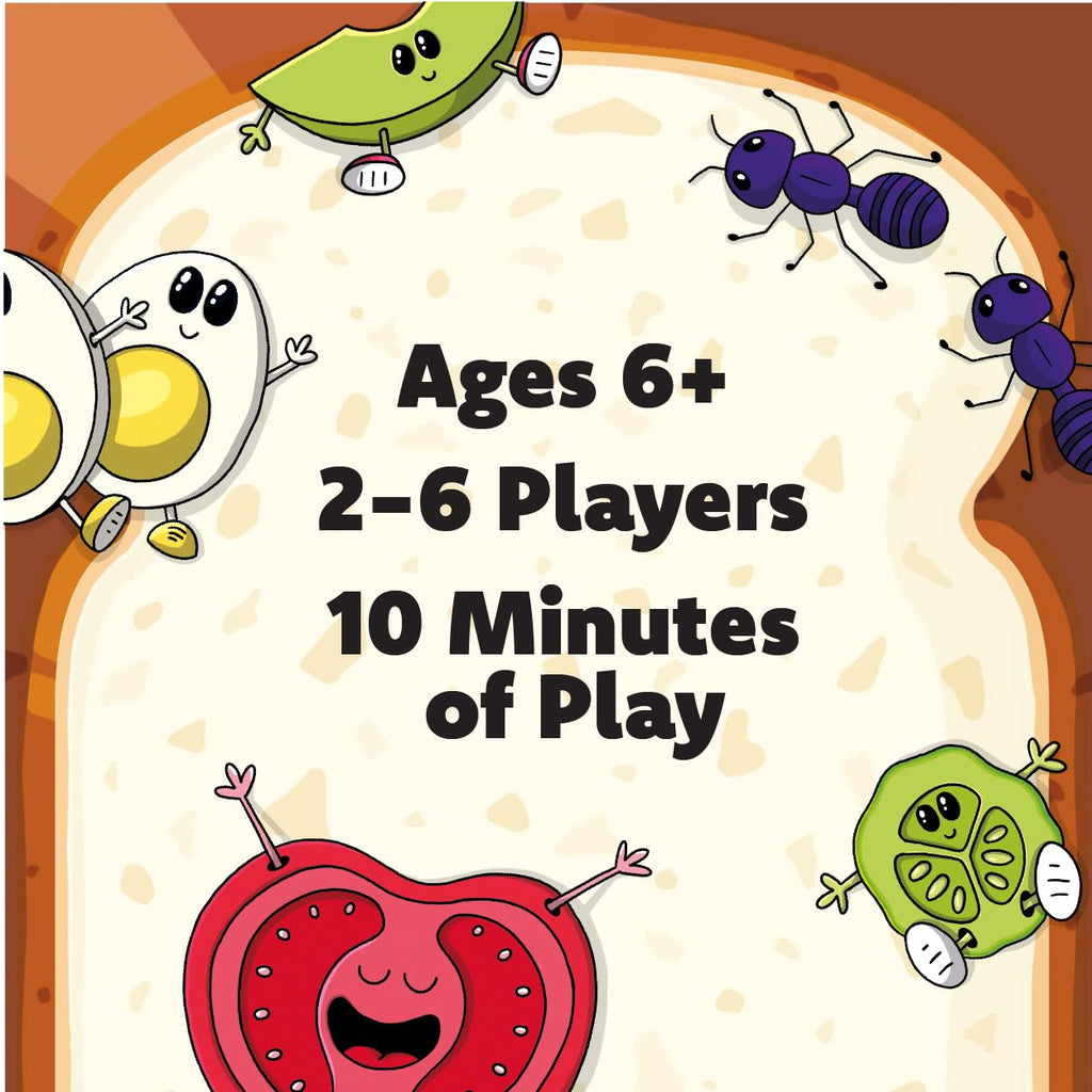 Slamwich Card Game – Fast Flipping Fun for Ages 6+ – Gamewright