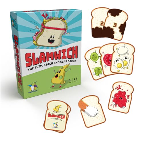 Slamwich Card Game – Fast Flipping Fun for Ages 6+ – Gamewright