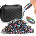 Slime Putty Set with Magnetic Ferrite Stones and Oval Magnets - Fidget Toy for Adults