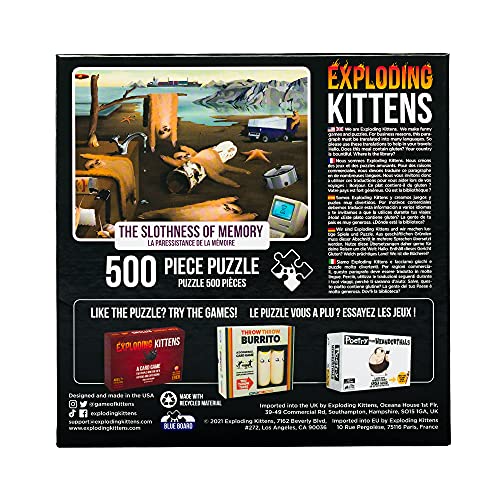 Slothness of Memory Jigsaw Puzzle, 500 Pieces – Exploding Kittens