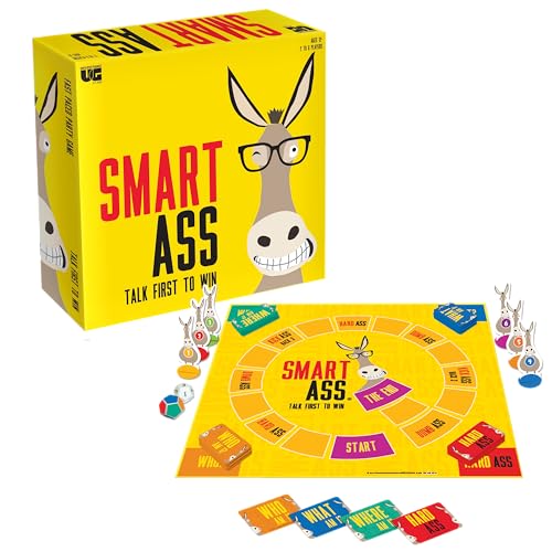 Smart Ass Trivia Party Game – New Edition with 411 Cards for Ages 12+