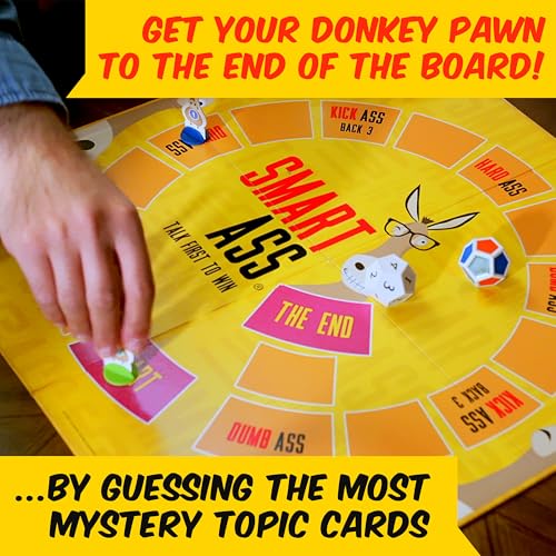 Smart Ass Trivia Party Game – New Edition with 411 Cards for Ages 12+