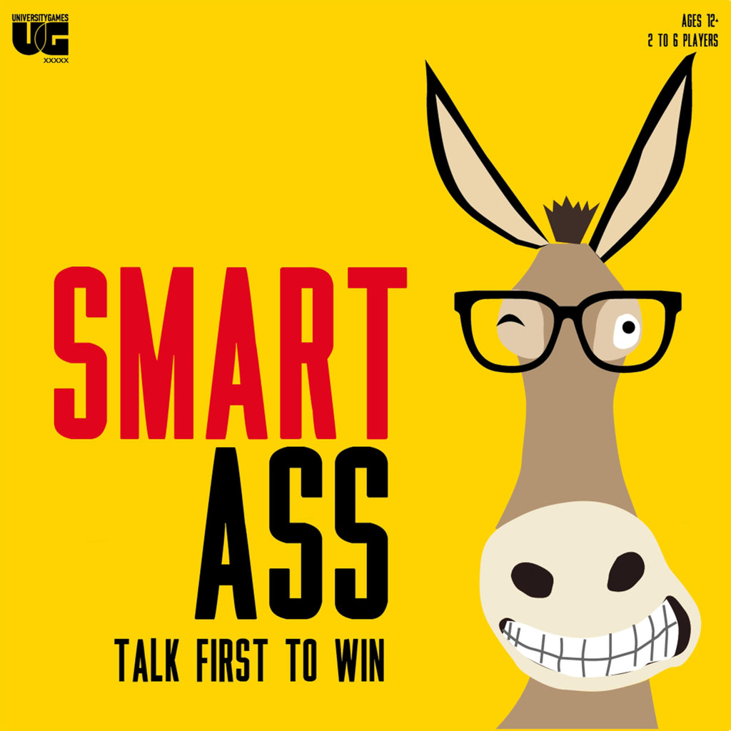 Smart Ass Trivia Party Game – New Edition with 411 Cards for Ages 12+