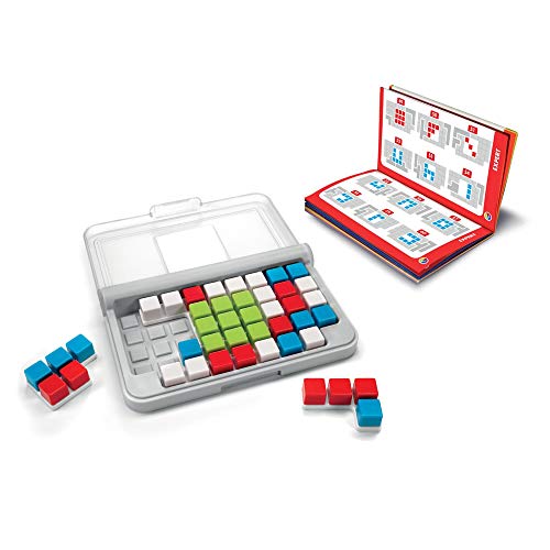 SmartGames IQ Focus: Compact Logic Puzzle with 120 Color Challenges for Ages 7+