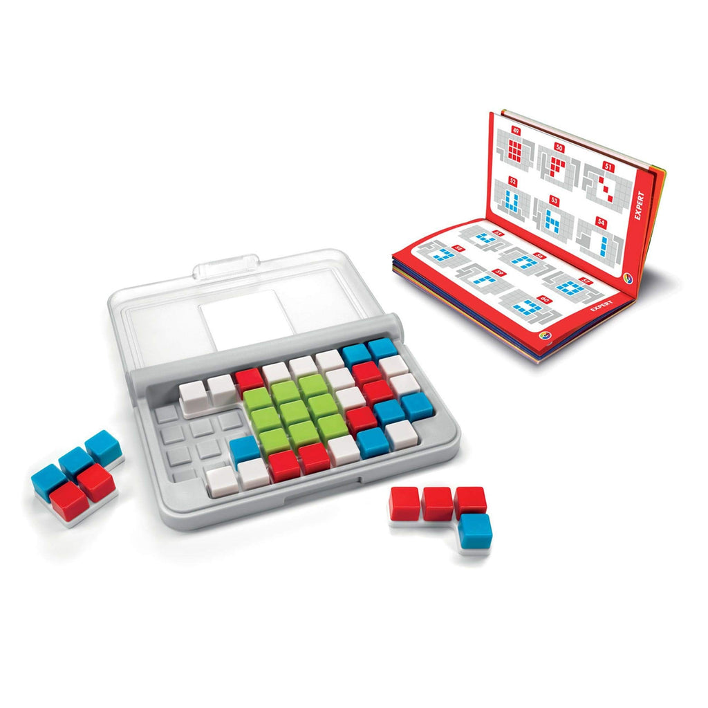 SmartGames IQ Focus: Compact Logic Puzzle with 120 Color Challenges for Ages 7+