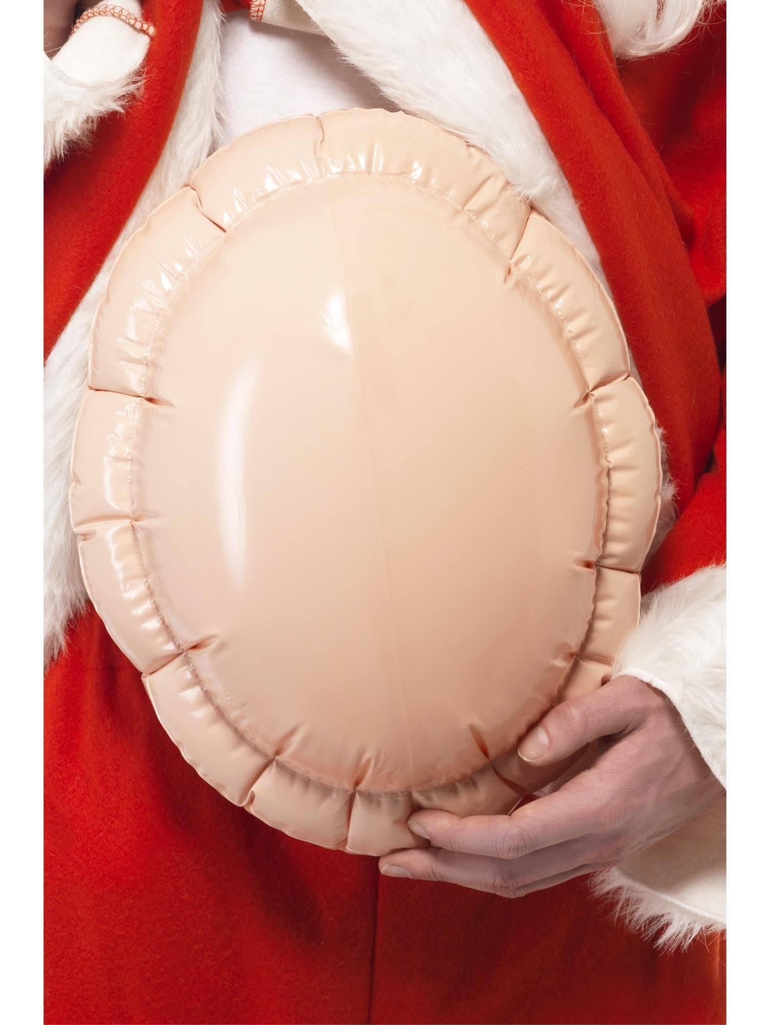 Smiffys Santa Big Belly Inflatable – 90cm Beige Costume Accessory