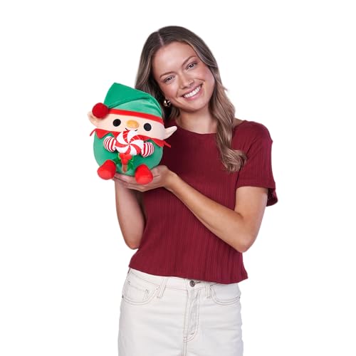Snackles Christmas Series 2 Jingle 8-Inch Plush with Snack Accessory by ZURU