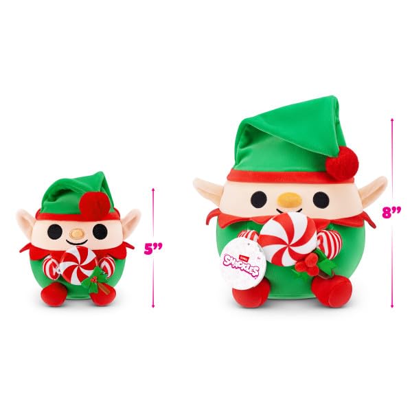 Snackles Christmas Series 2 Jingle 8-Inch Plush with Snack Accessory by ZURU