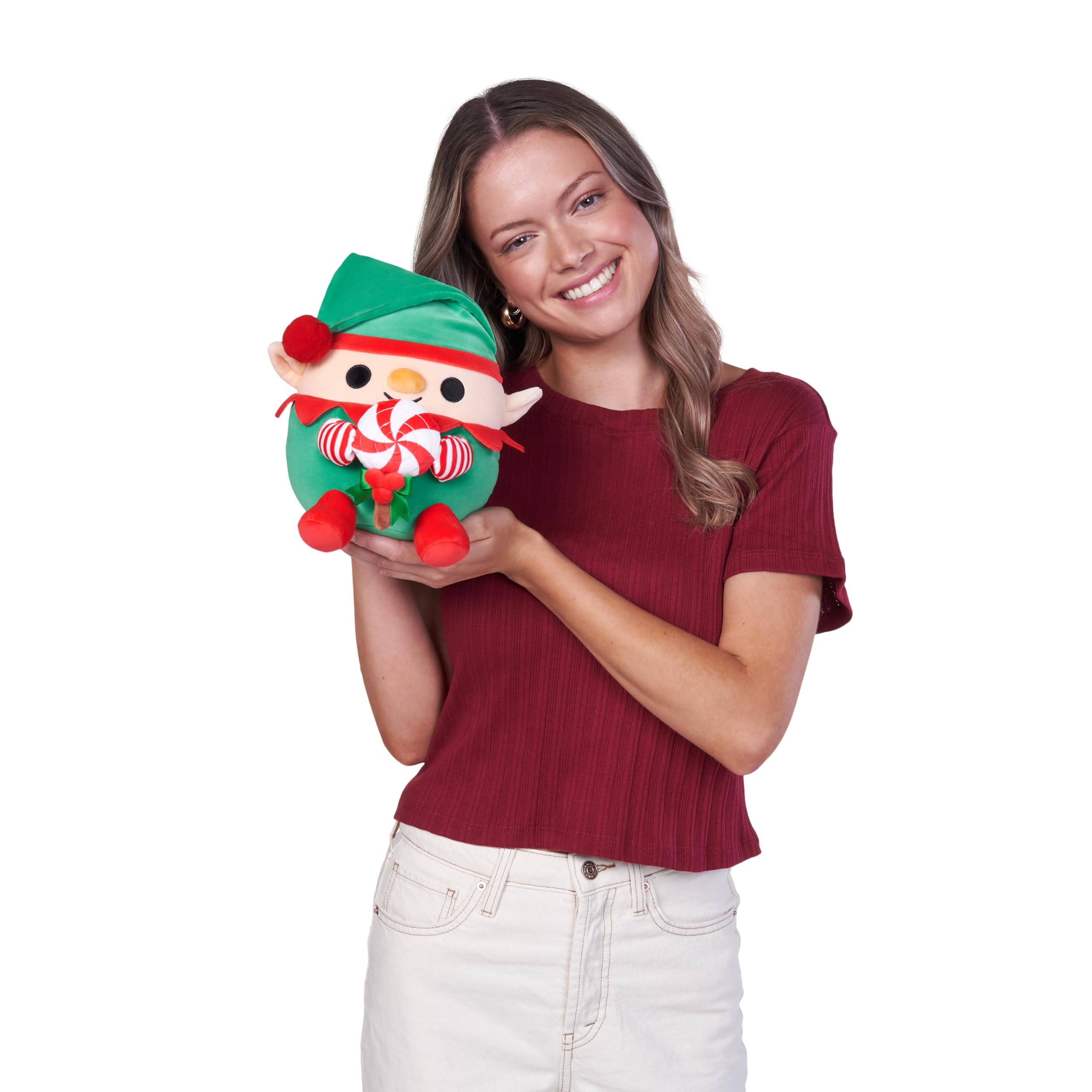 Snackles Christmas Series 2 Jingle 8-Inch Plush with Snack Accessory by ZURU