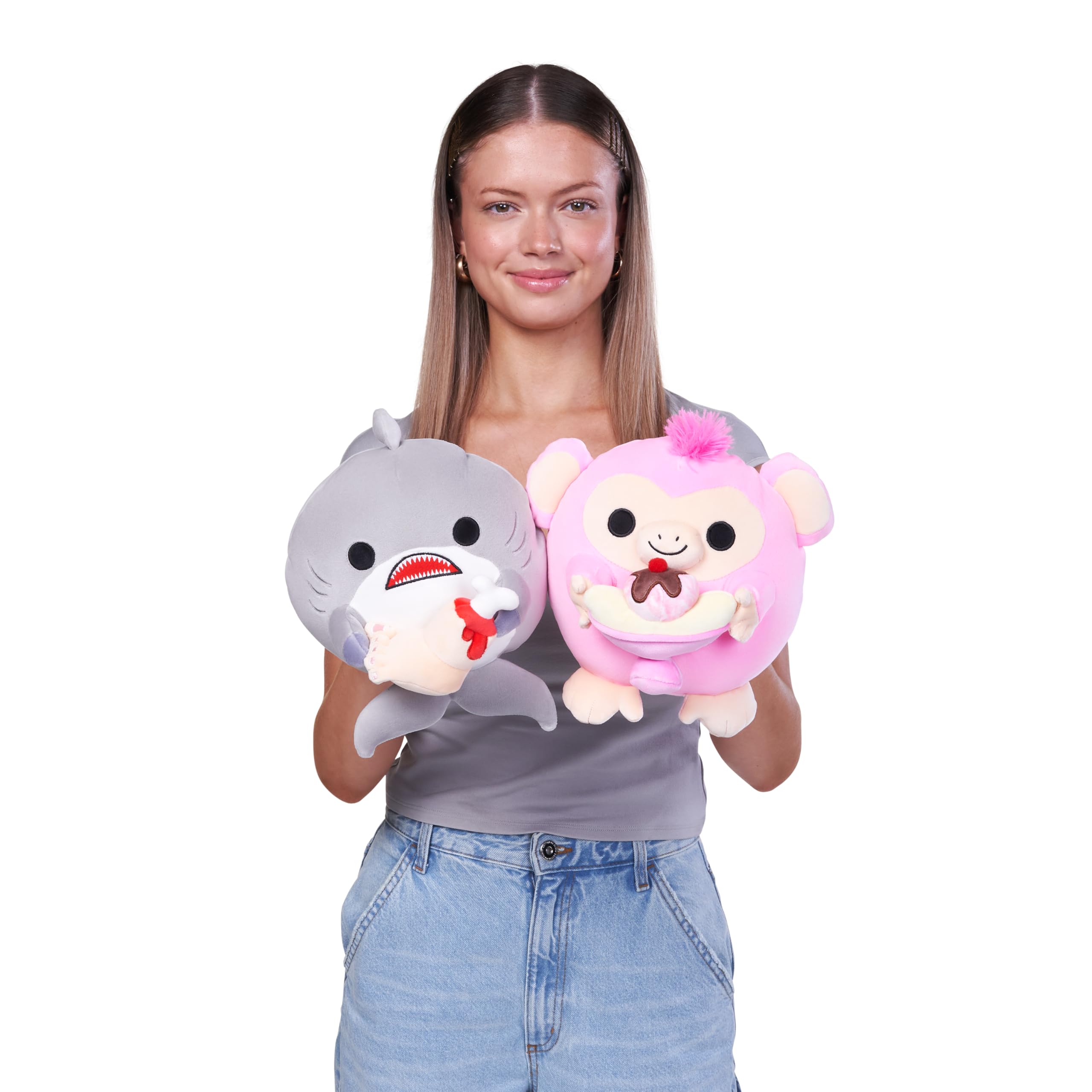 Snackles Non-Licensed Series 1 8-Inch Plush by ZURU – Soft Collectible with Snack Accessory