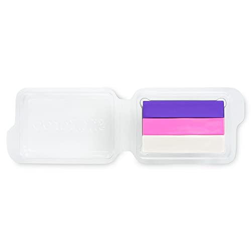 Snazaroo 3-Colour Floral Split Cake Face Paint – Water-Based, Easy to Remove