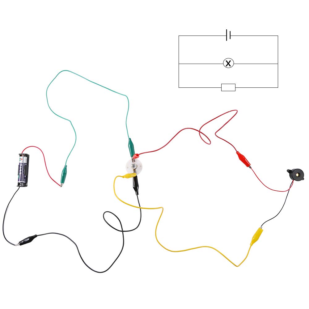 Sntieecr Electric Circuit Motor Kit - STEM Science Experiment Set for Kids