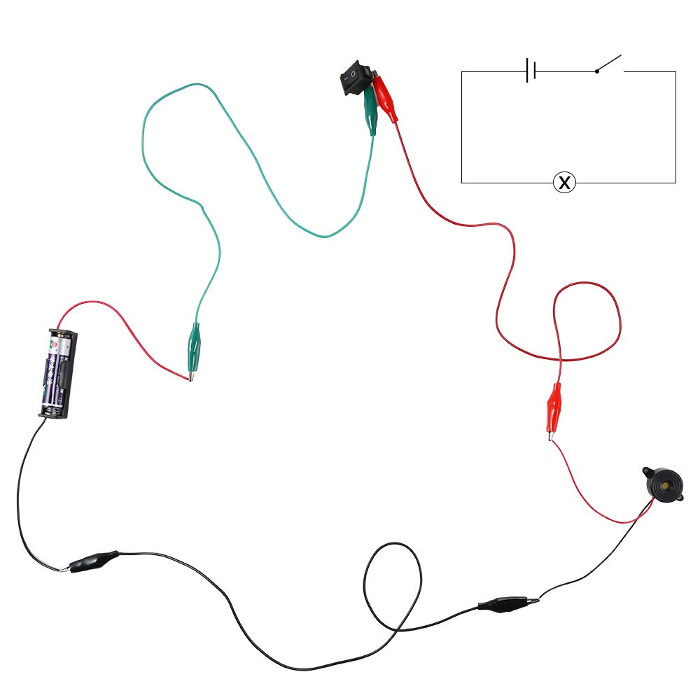 Sntieecr Electric Circuit Motor Kit - STEM Science Experiment Set for Kids