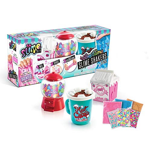 So Slime DIY Slime'licious 3-Pack: Scented Slime Kits – Bubble Gum, Hot Cocoa, Strawberry Milk