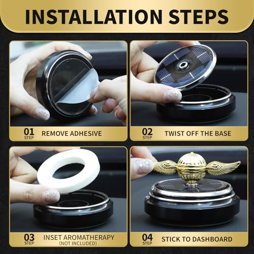 Solar-Powered Fidget Spinner – Gold Orb Desk Toy with Solar Panel for Science Learning and Stress Relief