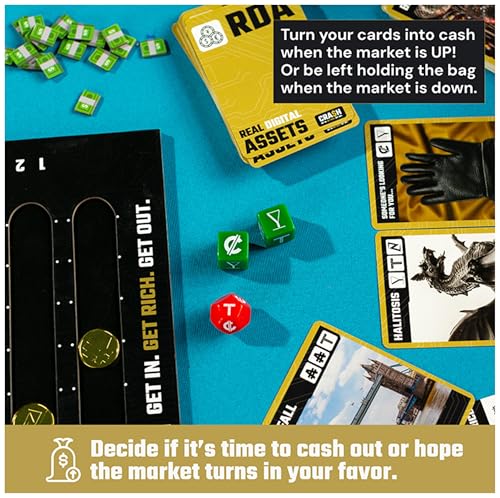 SolidRoots Crash Board Game: A Hilarious Crypto Currency Family Strategy Game for 2-6 Players