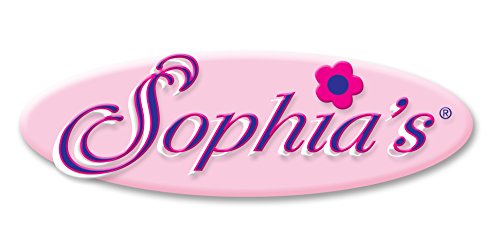 Sophia's Set of 3 Doll Hair Clips - Hot Pink, Blue, Purple 18 Inch Doll Hair Accessories (Also for Human Hair)