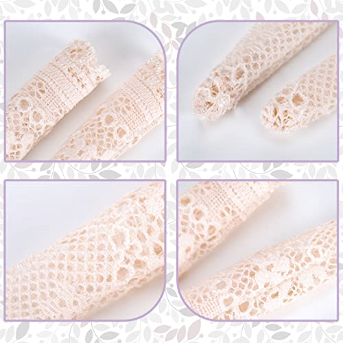 Sotiff 10 Pairs Handmade Doll Lace Stockings - Long Socks for 11.8-Inch Dolls, Classic Style Christmas Accessories for DIY Doll Clothes
