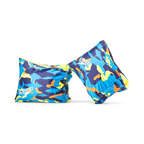 Speedo Begin to Swim Arm Bands for Kids Ages 2-12 – Dual Chamber Inflatable Swim Aids