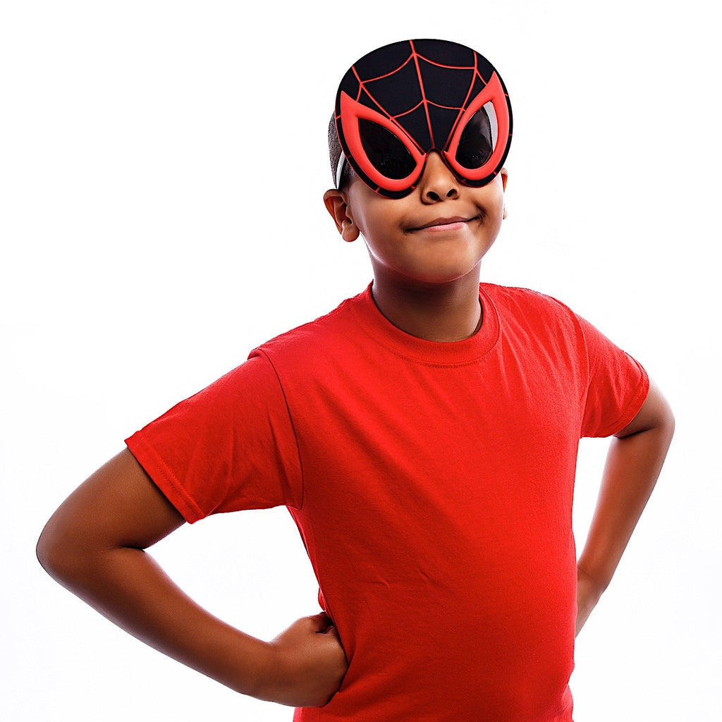 Spider-Man Miles Morales Sunglasses by Sun Staches – Official Marvel Costume Accessory