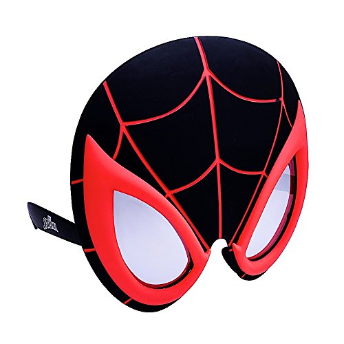 Spider-Man Miles Morales Sunglasses by Sun Staches – Official Marvel Costume Accessory