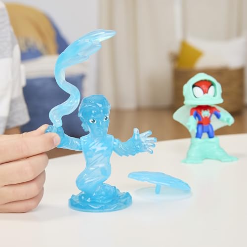 Spidey and His Amazing Friends Water-Webs Spidey & Hydro-Man 3-Inch Action Figure 2-Pack