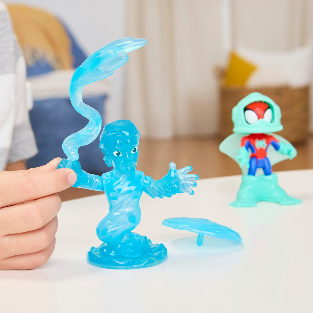 Spidey and His Amazing Friends Water-Webs Spidey & Hydro-Man 3-Inch Action Figure 2-Pack