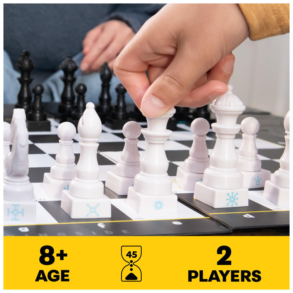 Spin Master Chess Made Simple: Beginner Strategy Board Game for Ages 8+