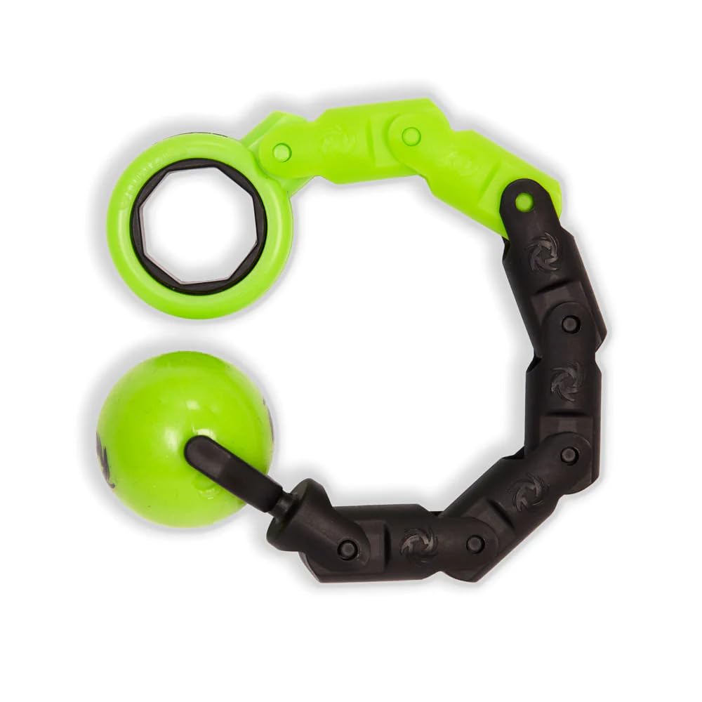 Spinchaku Jade Viper Finger Spinner – Skill Toy for Kids & Teens with Interchangeable Links