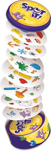 Spot It! Classic (2024 Refresh Eco-Sleeve) – Quick Reflexes Matching Game, Ages 6+