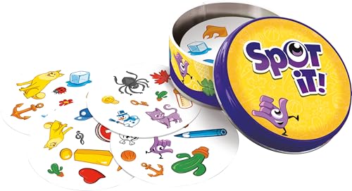 Spot It! Classic (2024 Refresh Eco-Sleeve) – Quick Reflexes Matching Game, Ages 6+