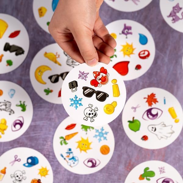 Spot It! Classic (2024 Refresh Eco-Sleeve) – Quick Reflexes Matching Game, Ages 6+