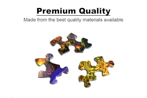 Springbok Christmas Cabin 500-Piece Jigsaw Puzzle – Made in USA, Eco-Friendly, Precision Fit
