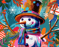 Springbok Festive Frosty 1000 Piece Jigsaw Puzzle for Adults – Unique Cut Pieces, 30x24 Inches, Made in USA
