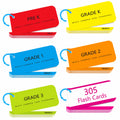 SpriteGru 305 Sight Words Flash Cards - Dolch & Fry with Sentences, 50 Blanks, Rings & Index Cards for Preschool to 3rd Grade