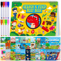 SpriteGru Search & Find Book - 30 Themes, 32 Pages, Reusable Activity Book for Kids Ages 3-6