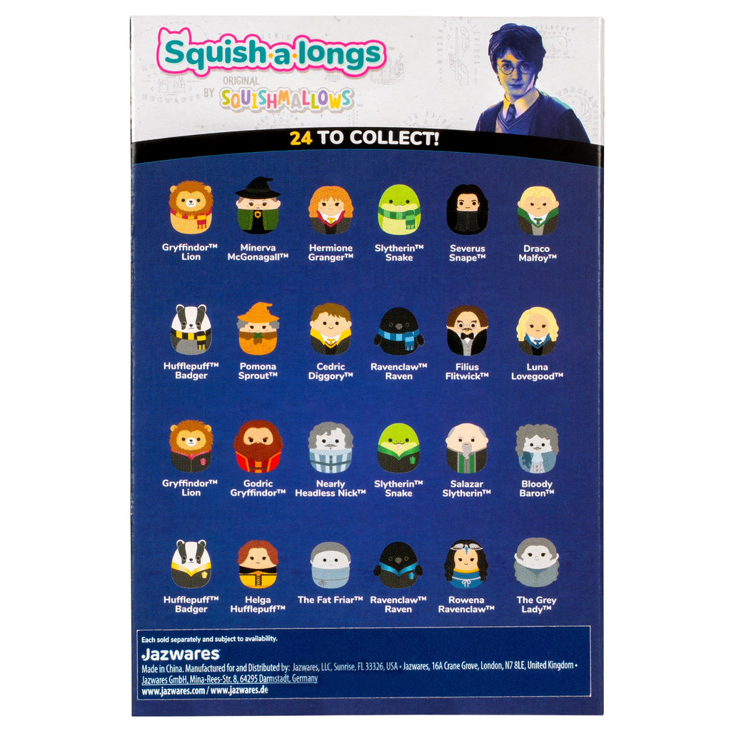 Squish-a-longs Harry Potter Gryffindor Mini-Squish Multipack - 6 Collectible Clip-a-longs