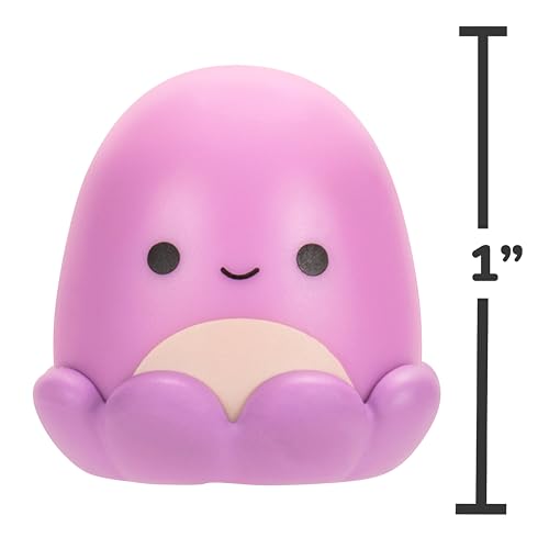 Squish-a-longs Mini-Squish 8-Pack (Wave 3, Style 3): 1-Inch Collectible Figures with Accessories