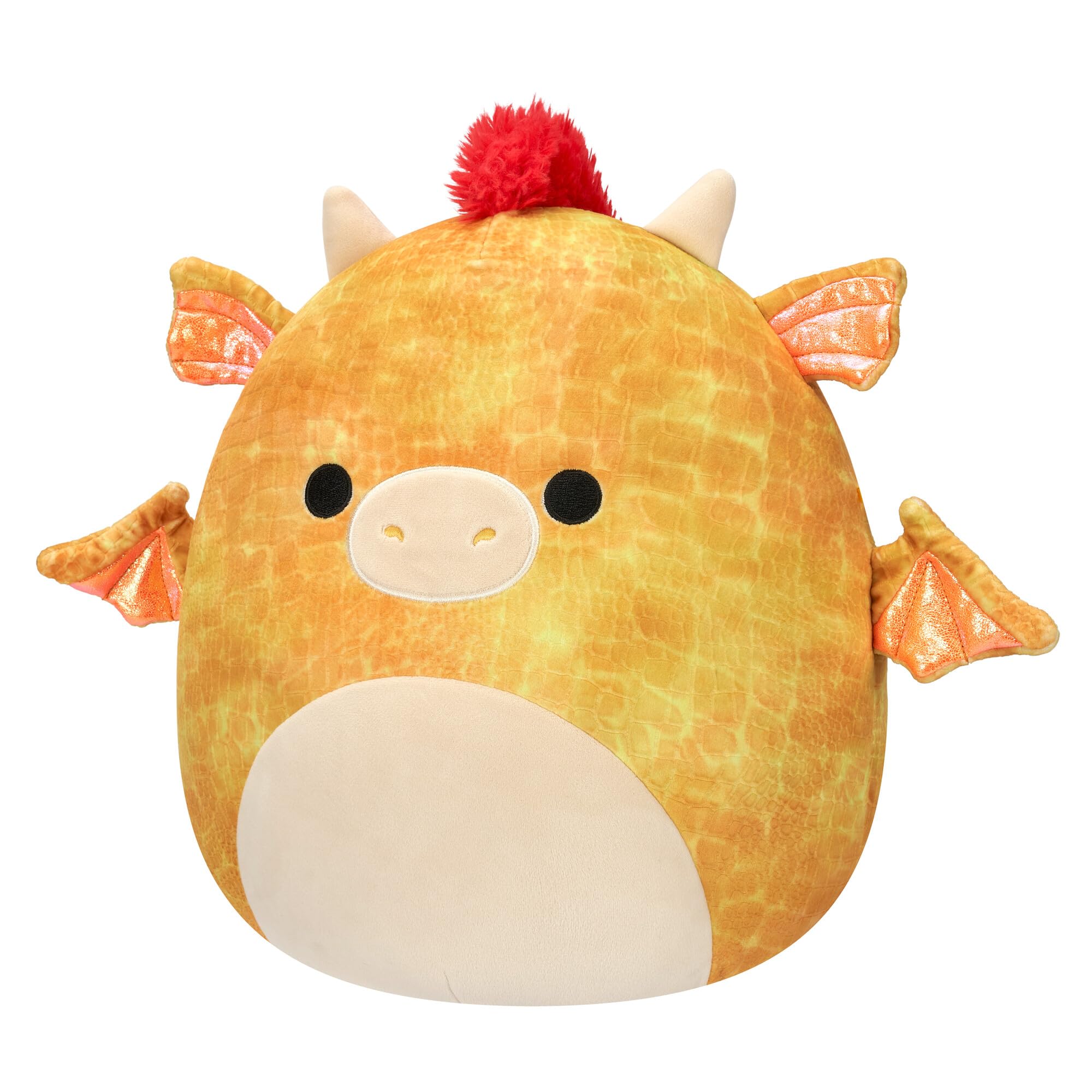 Squishmallows 12-Inch Dieric Yellow Dragon Plush - Official Jazwares Soft Toy
