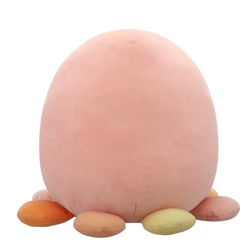 Squishmallows 12-Inch Melina the Happy Peach Octopus Plush – Official Jazwares Collectible Stuffed Toy