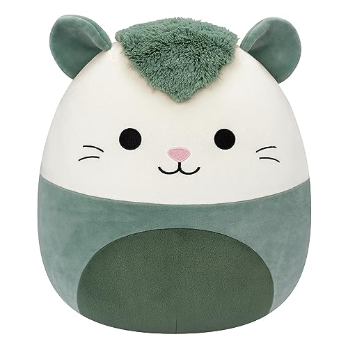 Squishmallows 12-Inch Willoughby Possum Plush – Soft Green Squishmallow