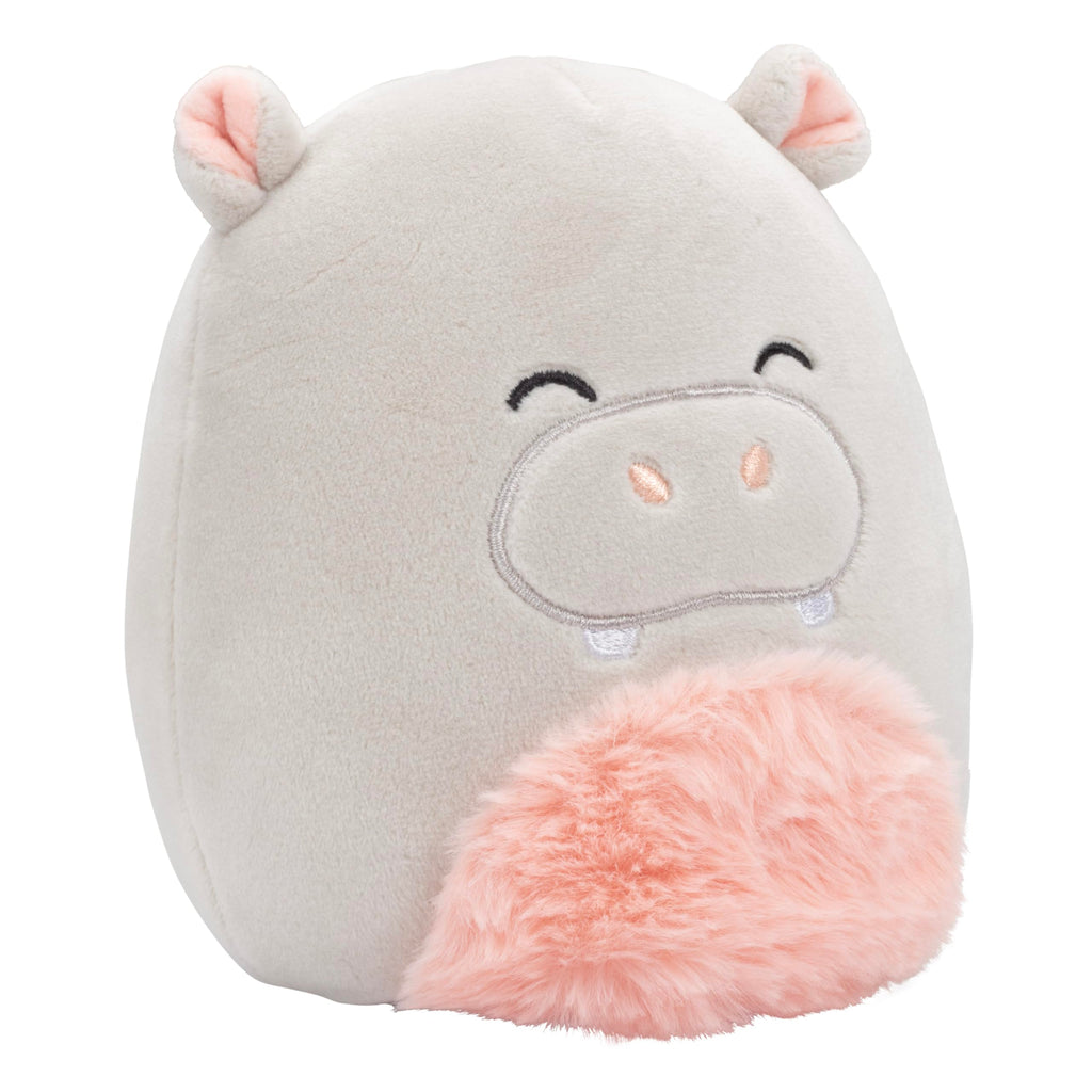 Squishmallows 5-Inch Harrison the Hippo Mini Plush – Official Jazwares Collectible Soft Toy